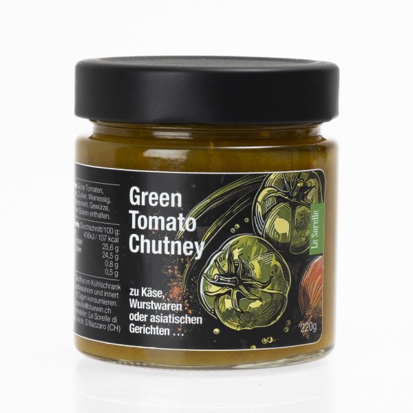 "Chutney "Green Tomato" grüne Tomaten 220g