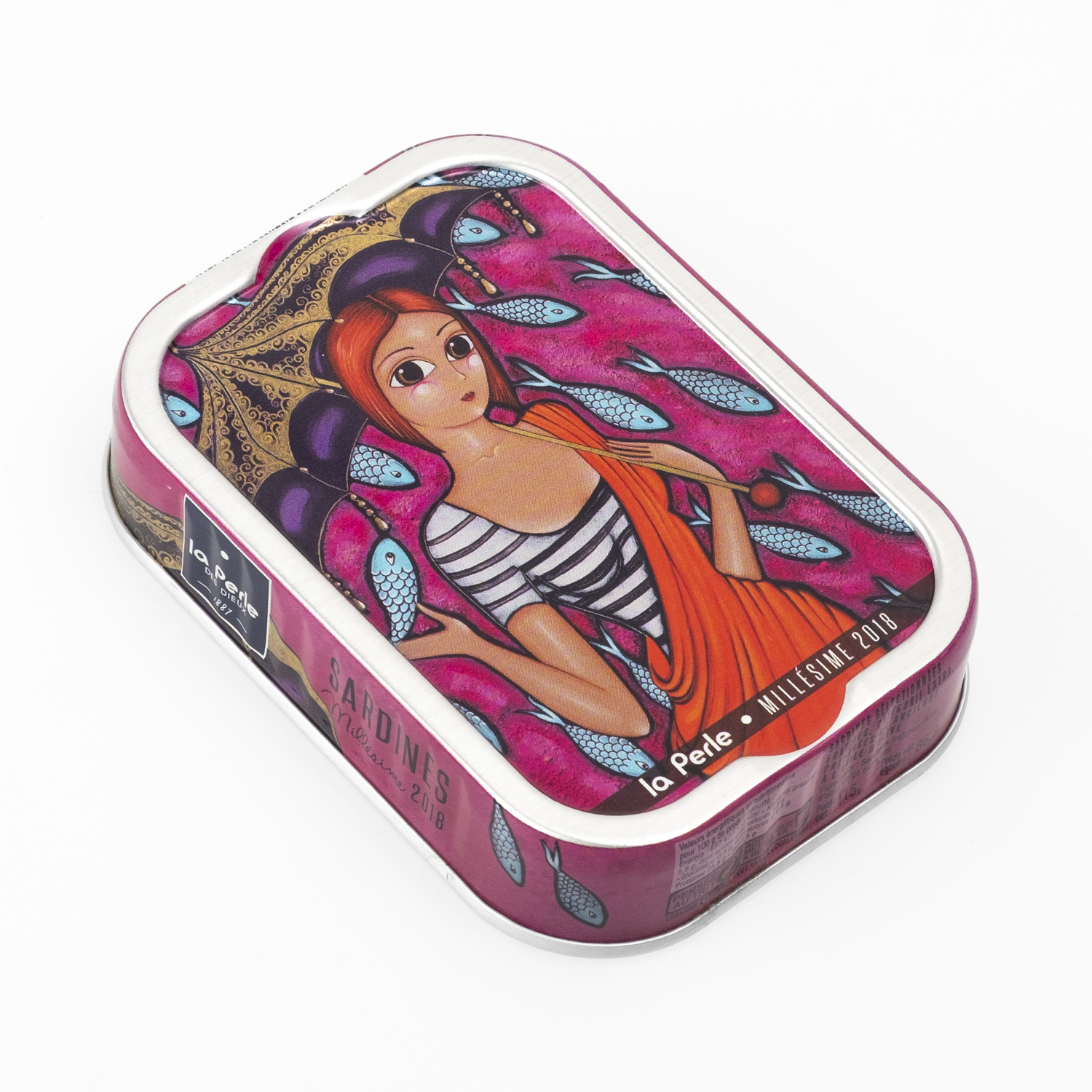 Sardines Millesime 2018, La Perle des Dieux 115g