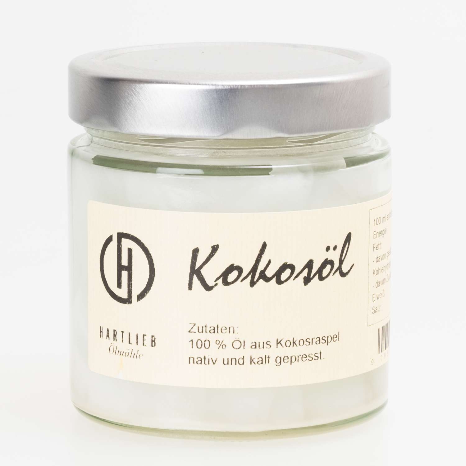 Hartlieb coconut oil organic 330 ml