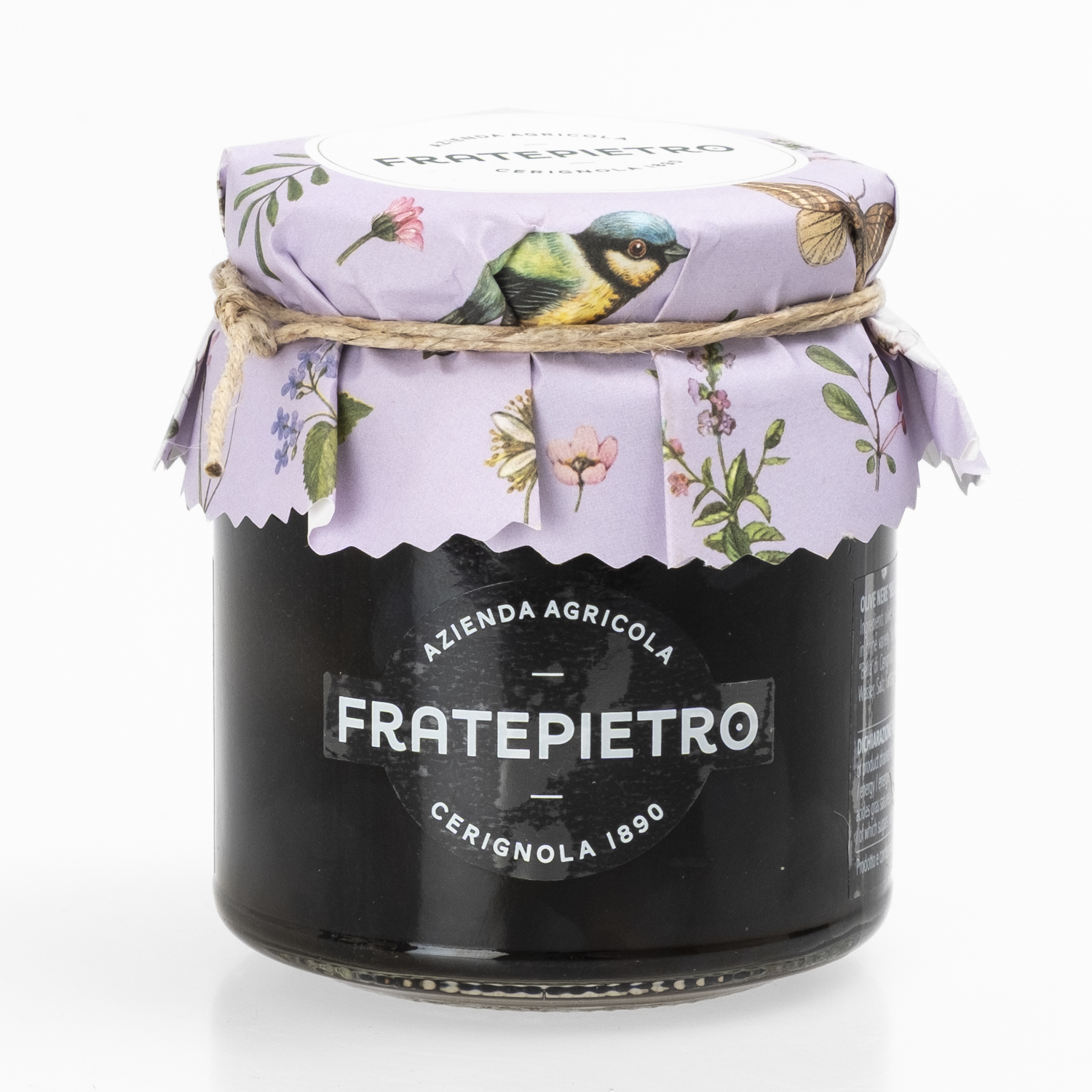 Olives Fratepietro "Cerignola nere" 300g