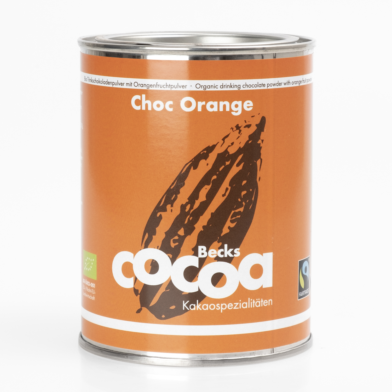 Becks chocolate powder Choc Orange organic 250g