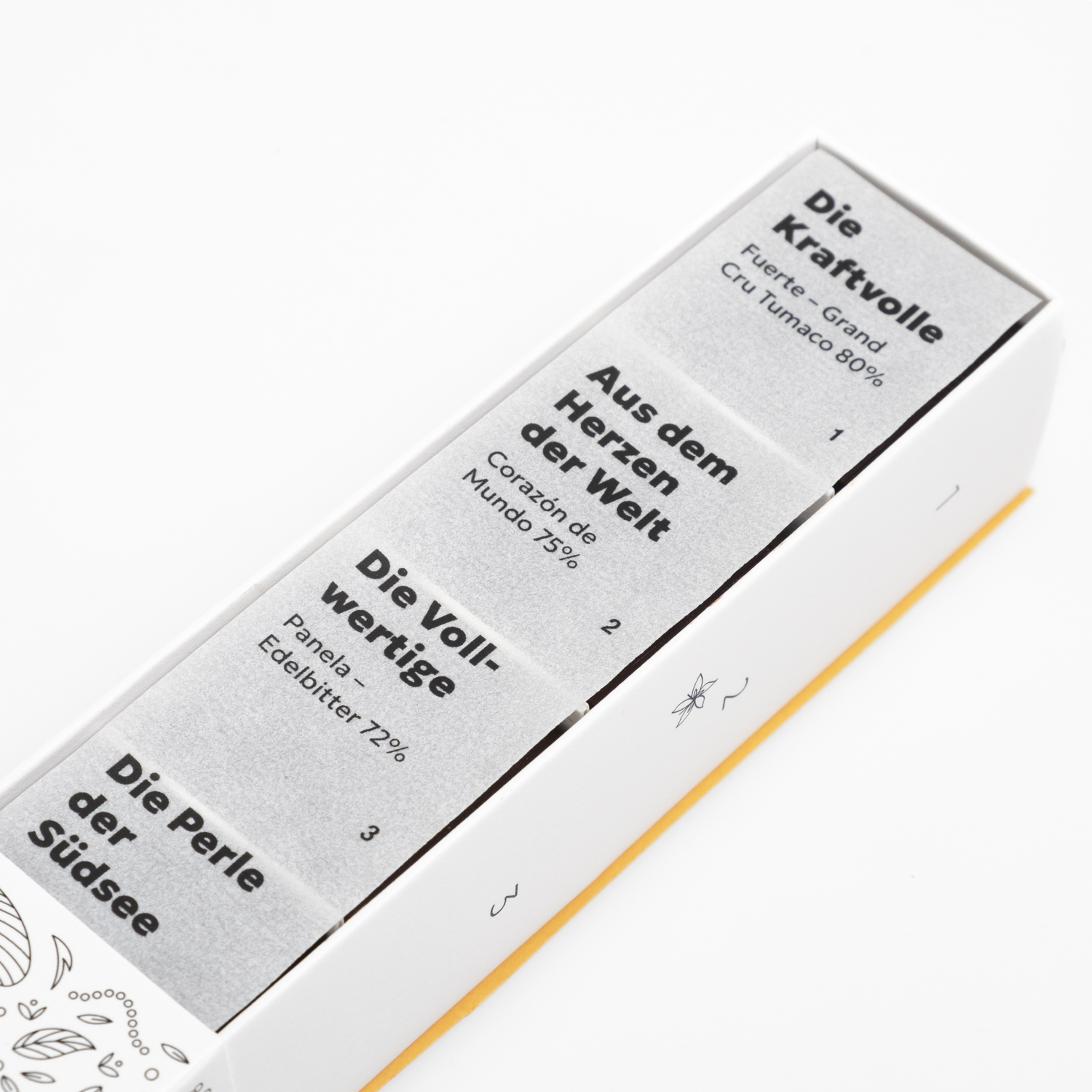 Cacao de Corazón Black & White Degubox 36x5g - Image 2