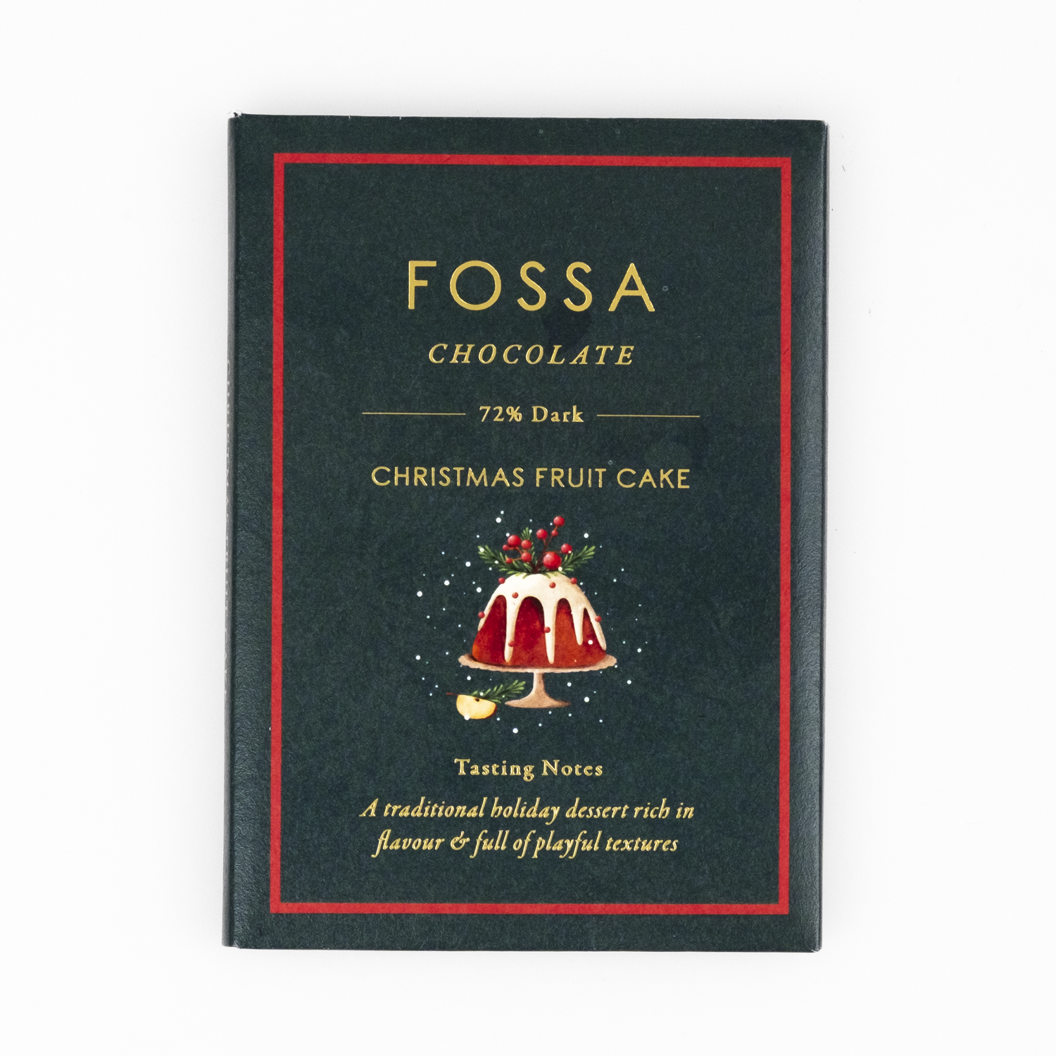 Fossa Christmas Fruit Cake 72%, 50g