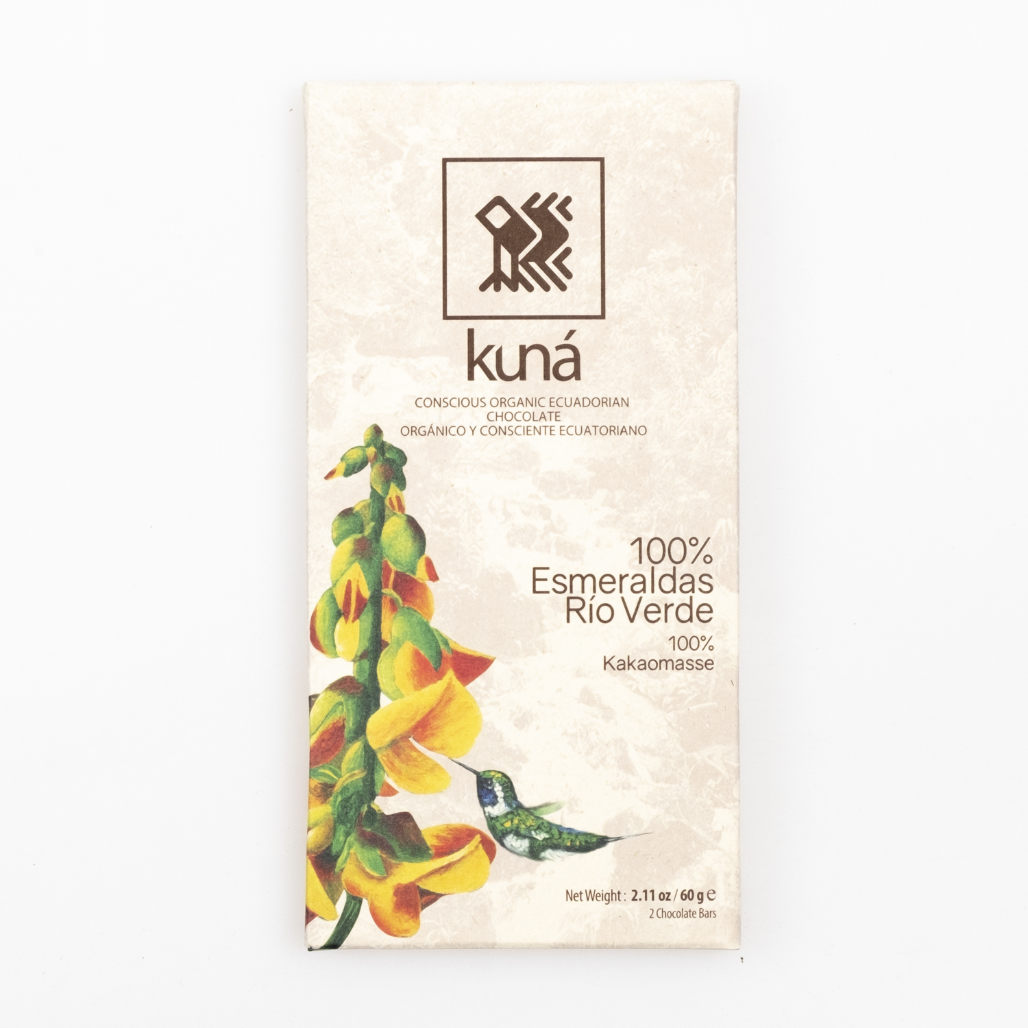 Kuna Rio Verde Esmeraldas organic 100%, 2x30g