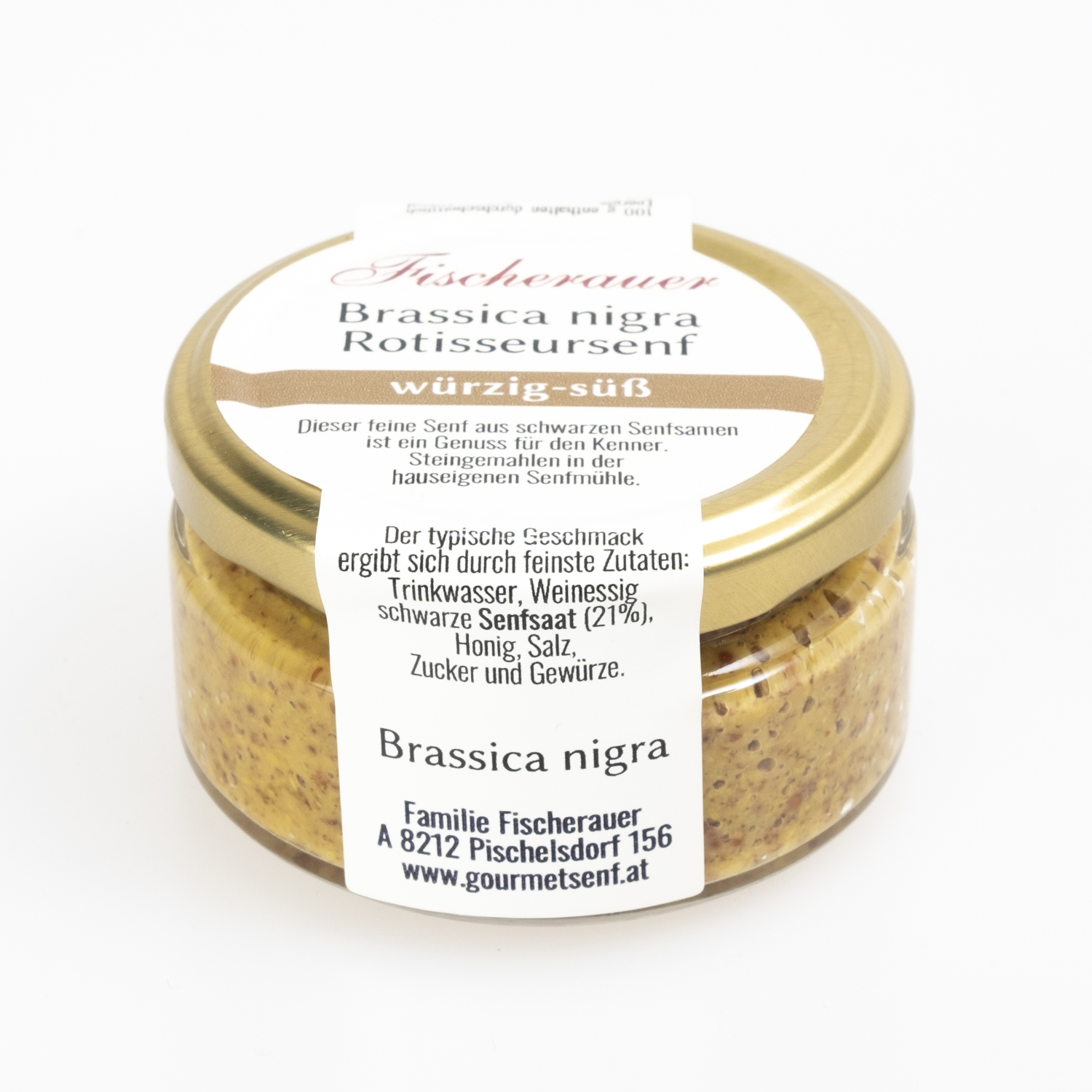 Fischerauer red mustard 100g