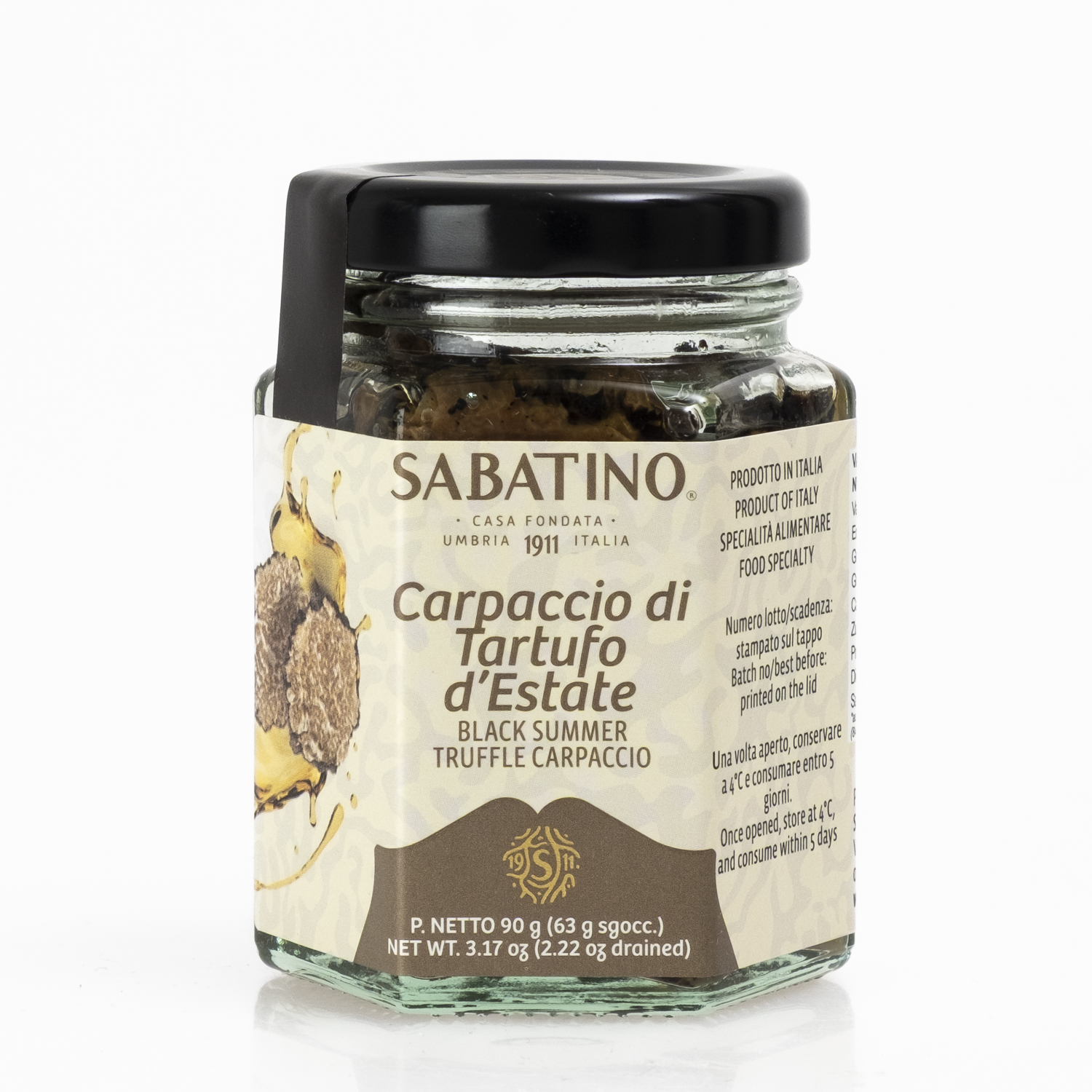 Truffle
Carpaccio, Sabatino Tartufi, 90g