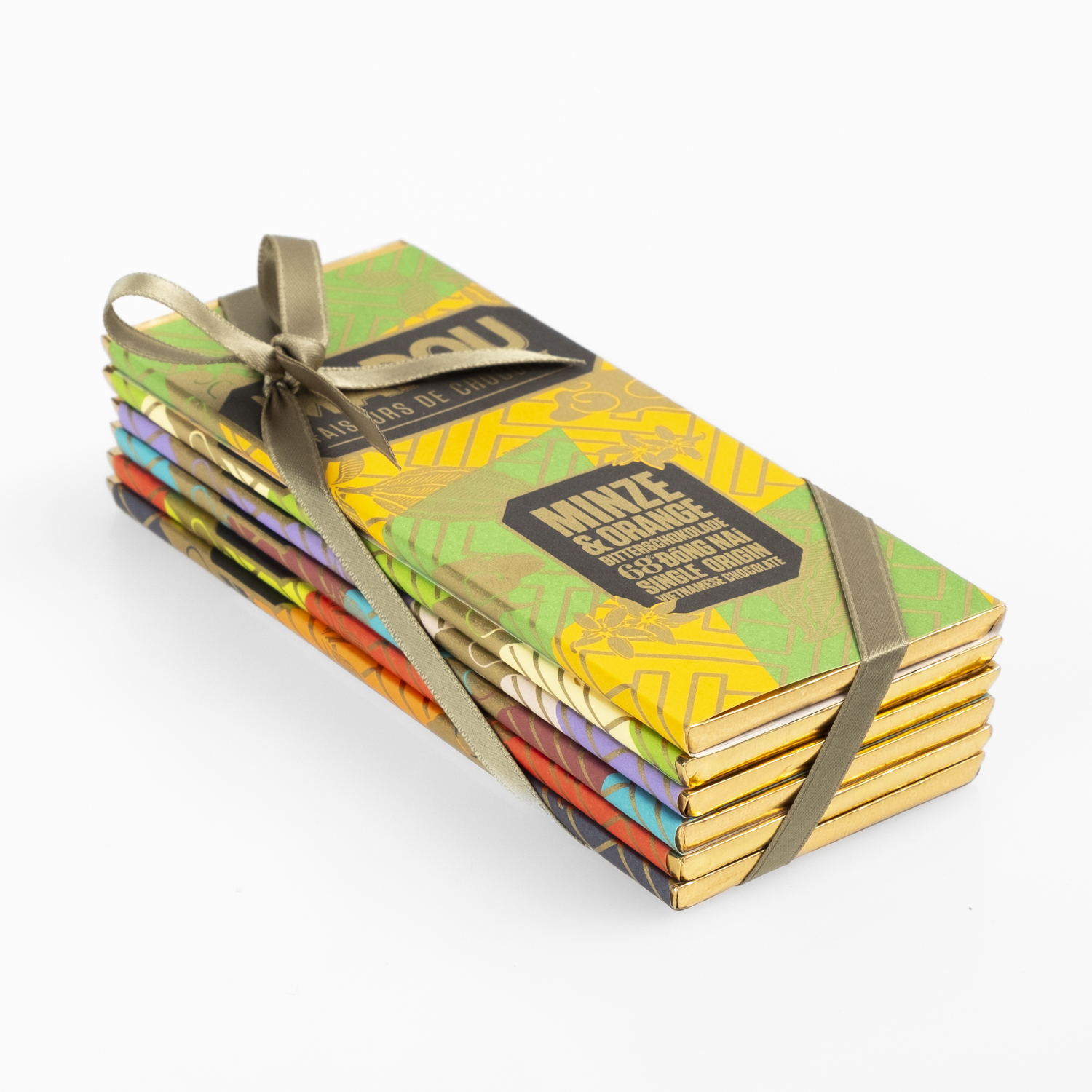 Marou chocolate set of 5 x 24g Dark