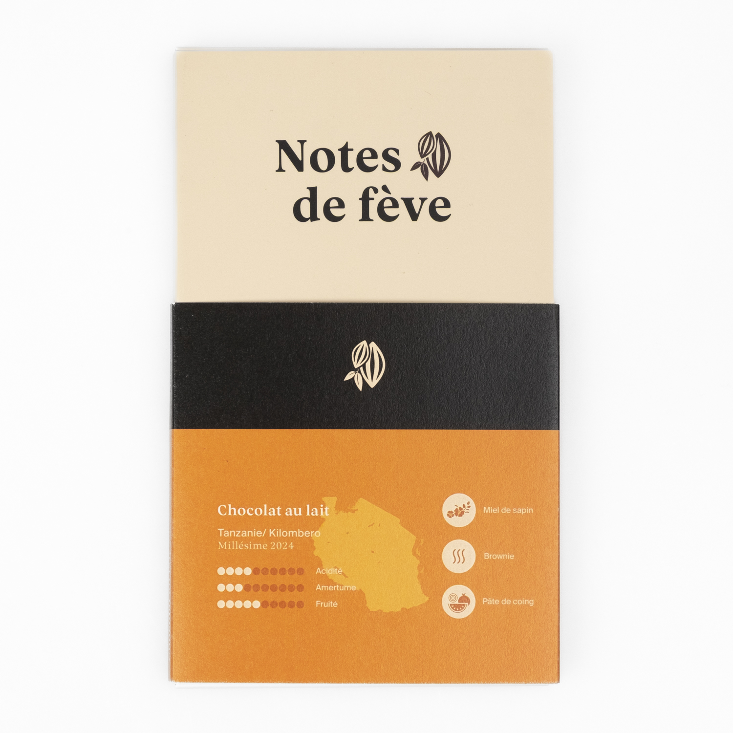 Notes de Fève Haiti Milk 59%, 70g