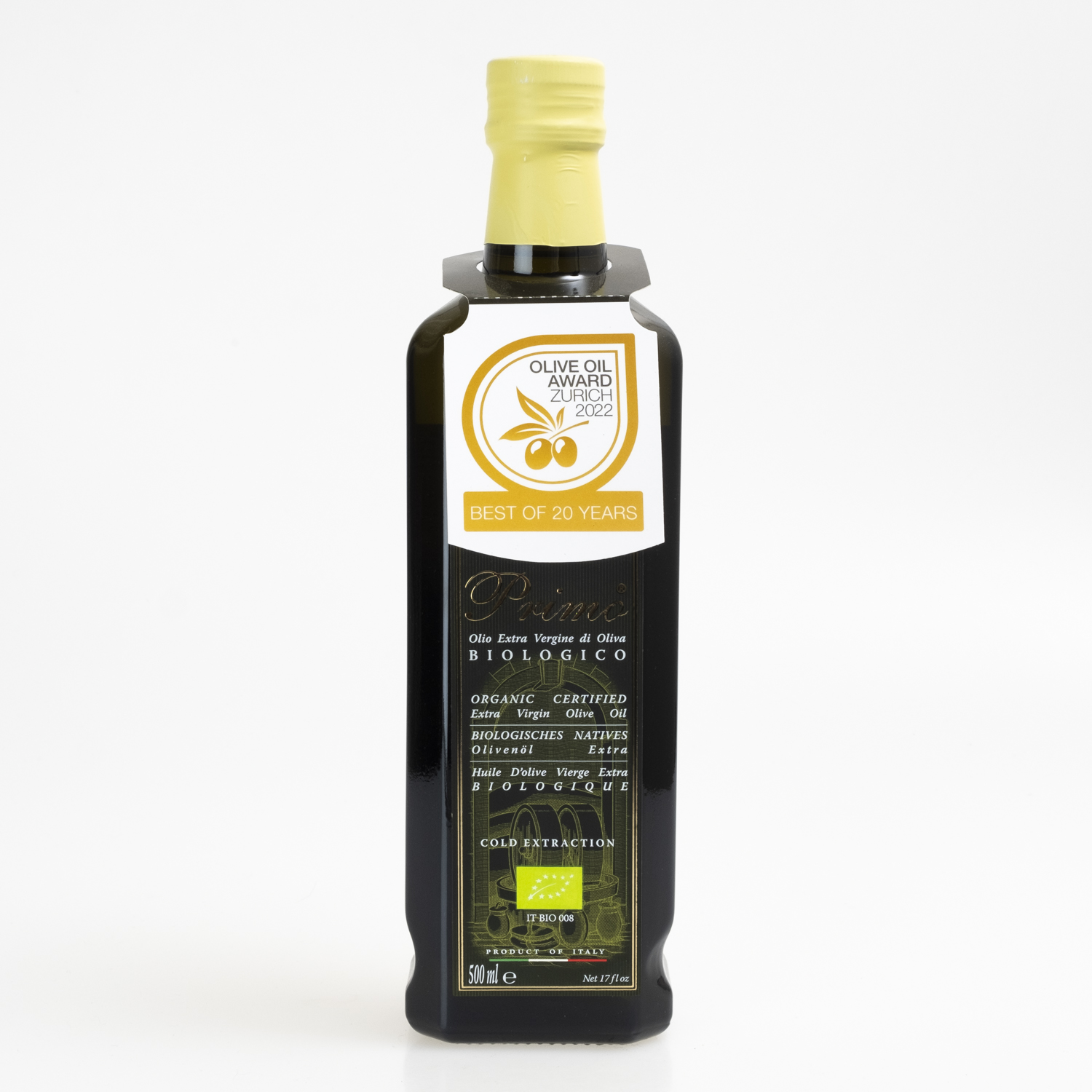 Olive oil Cutrera Primo organic 2.5dl, Sicily Italy - Image 2