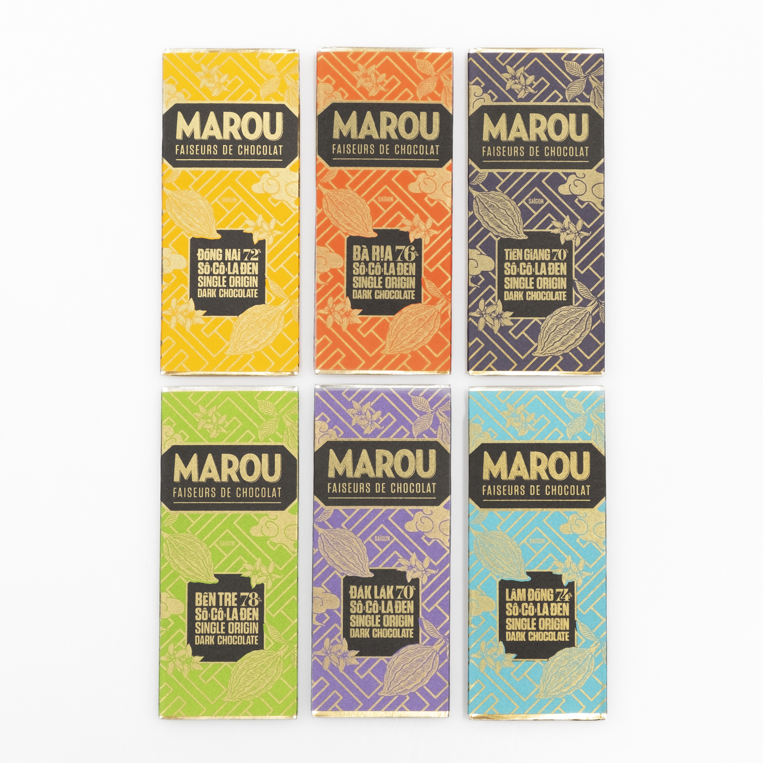 Marou Schokolade 6 x 24g Dunkel - Image 2