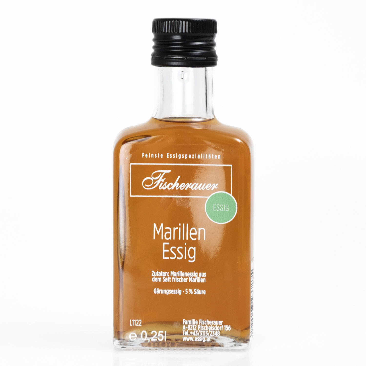 Fischerauer Marillenessig, apricot vinegar 2,5dl