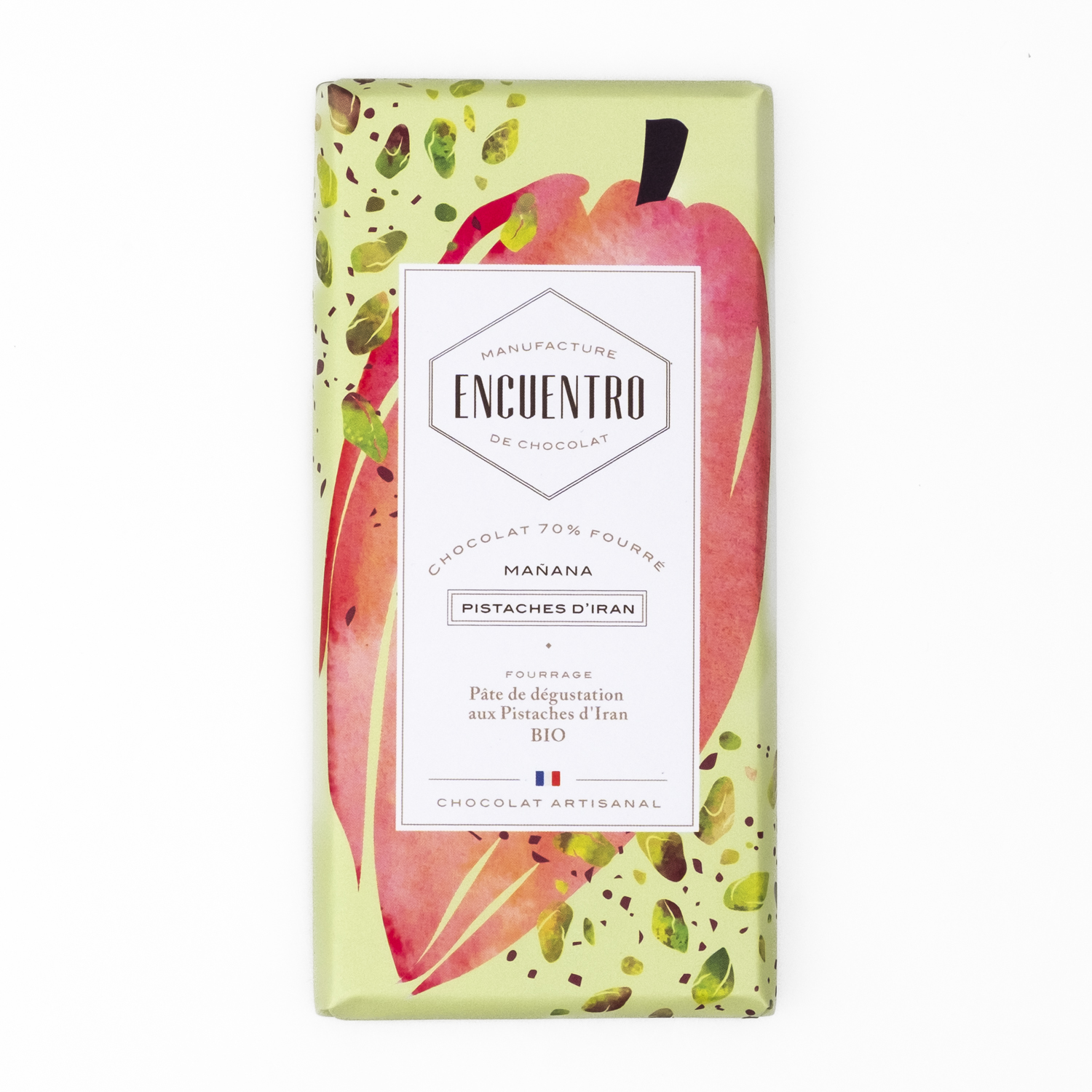Encuentro Pistaches d'Iran 70% bio, 100g