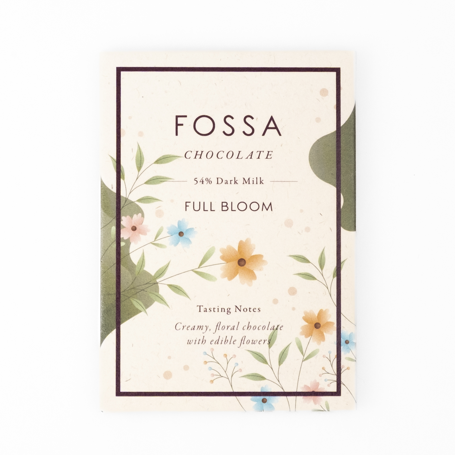 Fossa Full Bloom 54% Milk, 50g