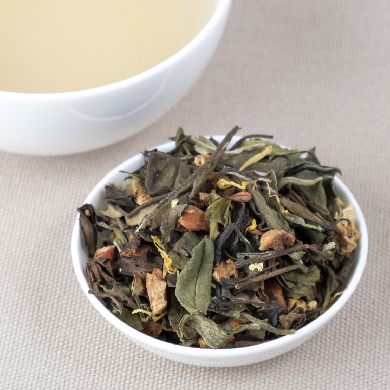 China white tea, Holunderblüte/Pfirsich bio