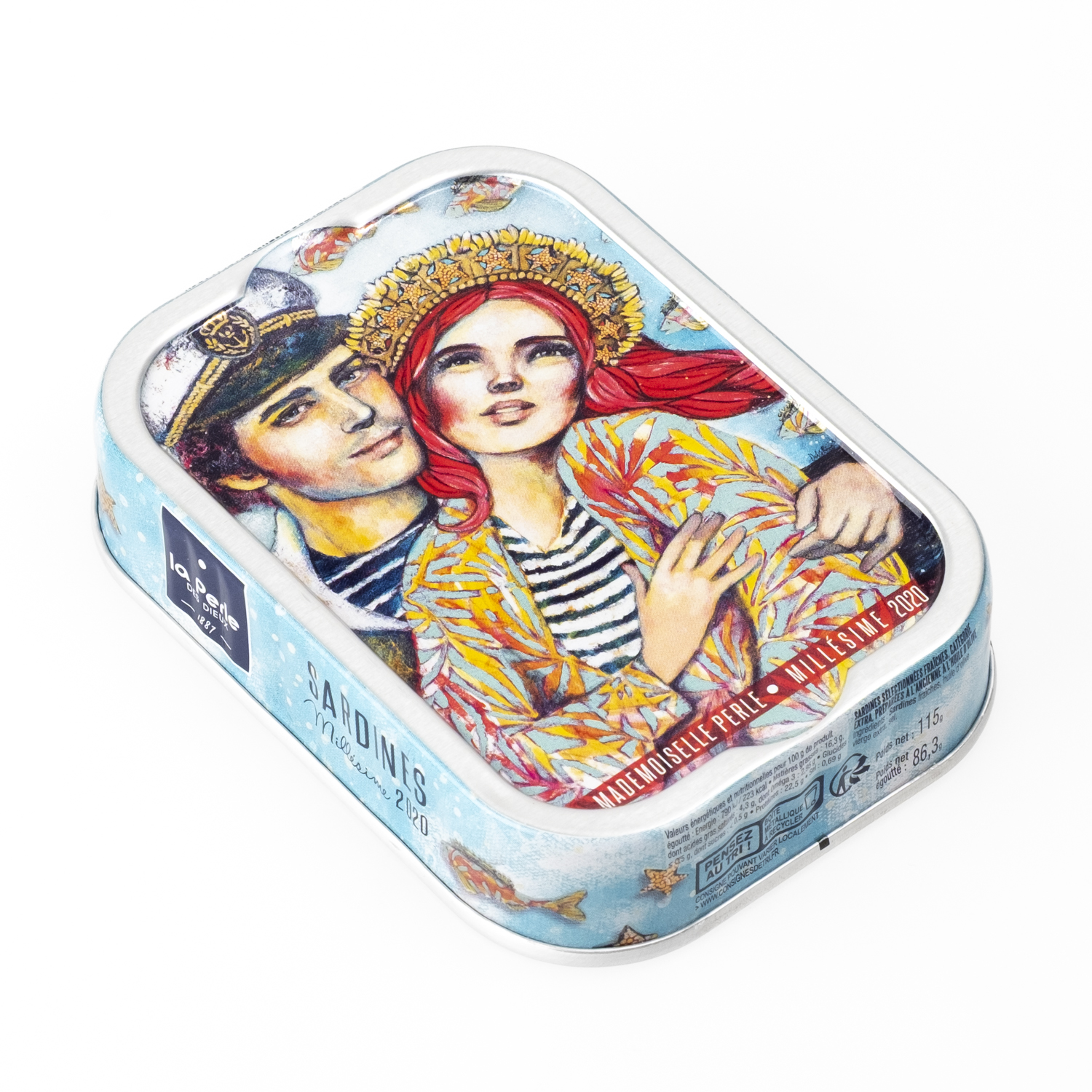 Sardines Millesime 2020, La Perle des Dieux 115g