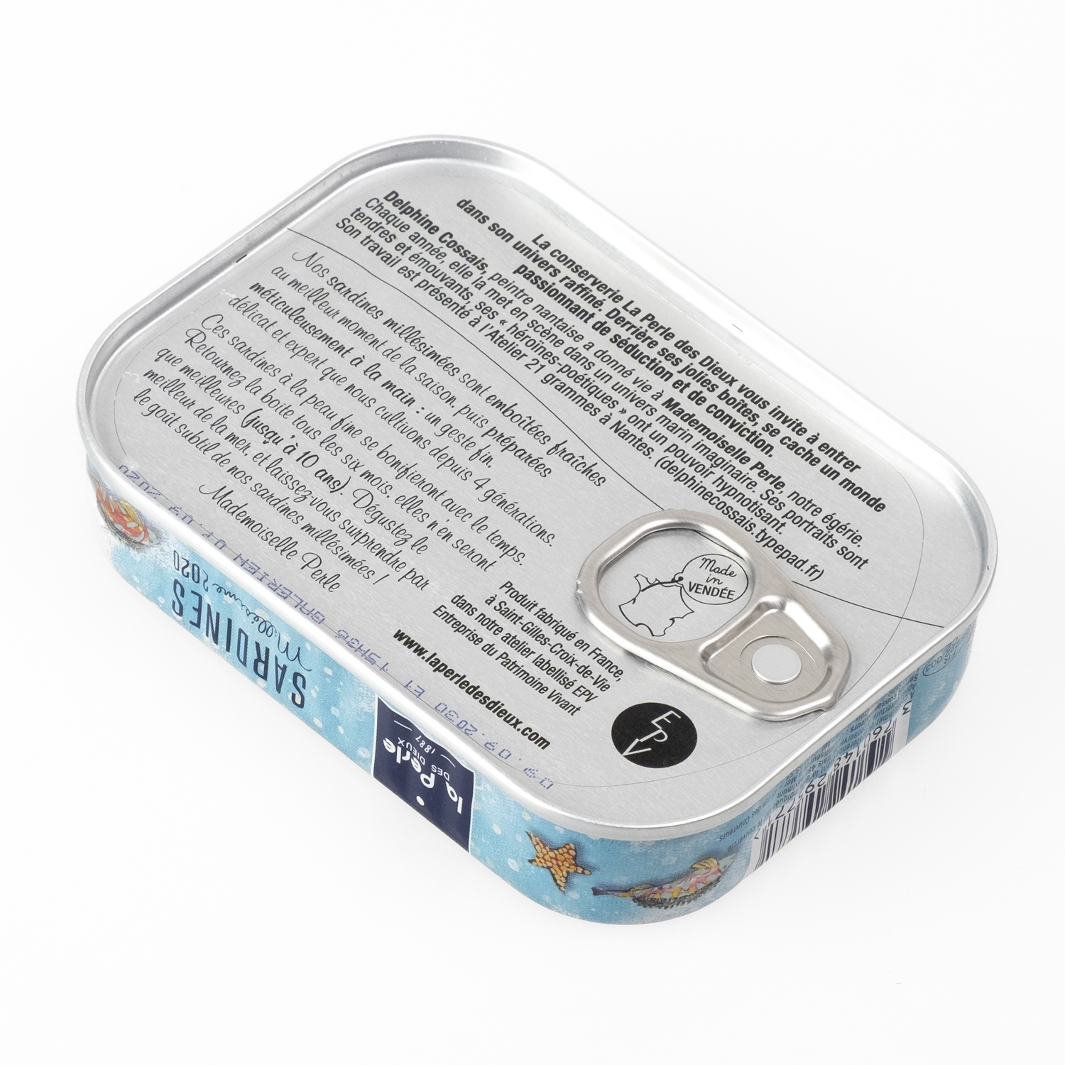 Sardines Millesime 2020, La Perle des Dieux 115g - Image 2