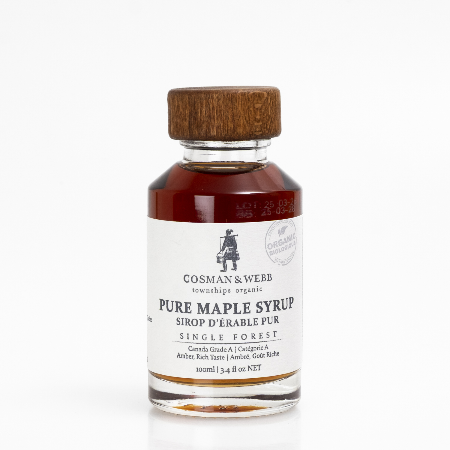 Ahornsirup Cosman & Webb Pure bio 100ml