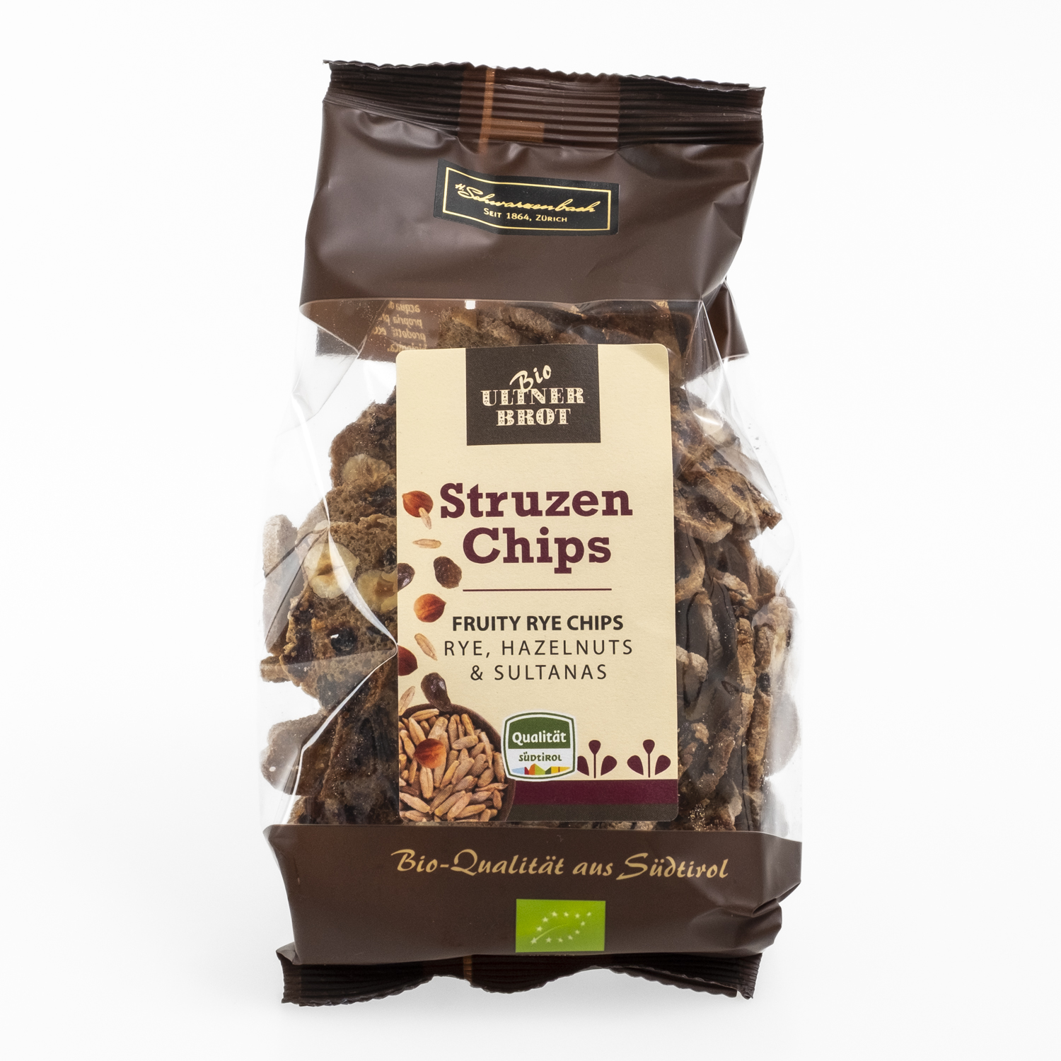 Struzen Früchtebrot Chips Ultner Brot bio 150g